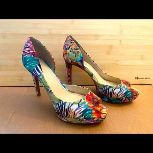 Floral Jessica Simpson Pumps